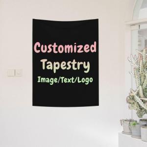 【並行輸入品】 JeReVolng Custom Tapestry Personalized Tapestry backdrop with na