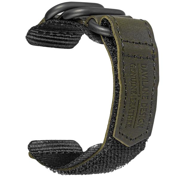 【並行輸入品】 DAVILANE Watch Bands Three Buckle Loop Des...