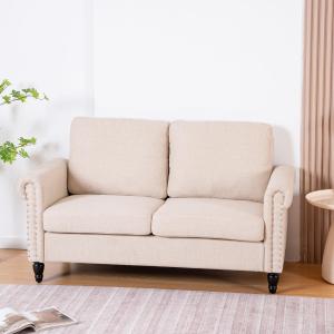 【並行輸入品】 J.C.UP 57’’ Loveseat Sofa Couch,Small Couches for Living Room wi