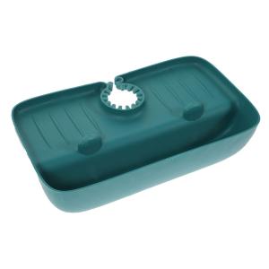 【並行輸入品】SHOWERORO 水切りマット 乾燥ラック シンク洗面台 シンクディッシュ収納ラック スポンジ用シンクラック シンクスクラバーホ