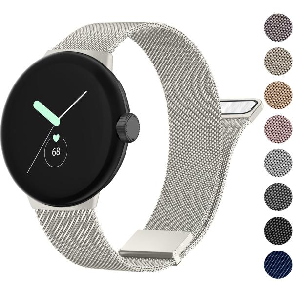 【並行輸入品】Meliya (メリヤ) メタルバンド Google Pixel Watch 2 バン...