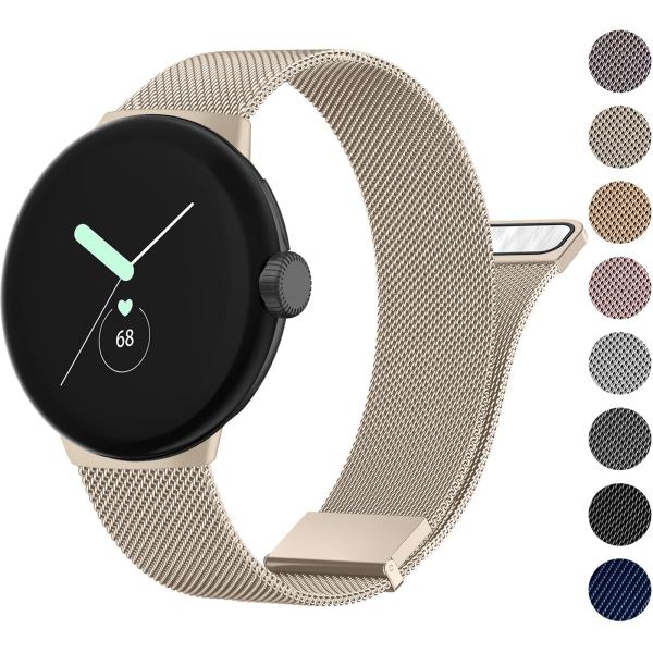 【並行輸入品】Meliya (メリヤ) メタルバンド Google Pixel Watch 2 バン...