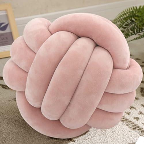【並行輸入品】 OUKEYI 25 cm Soft Knot Ball Pillows, Round...