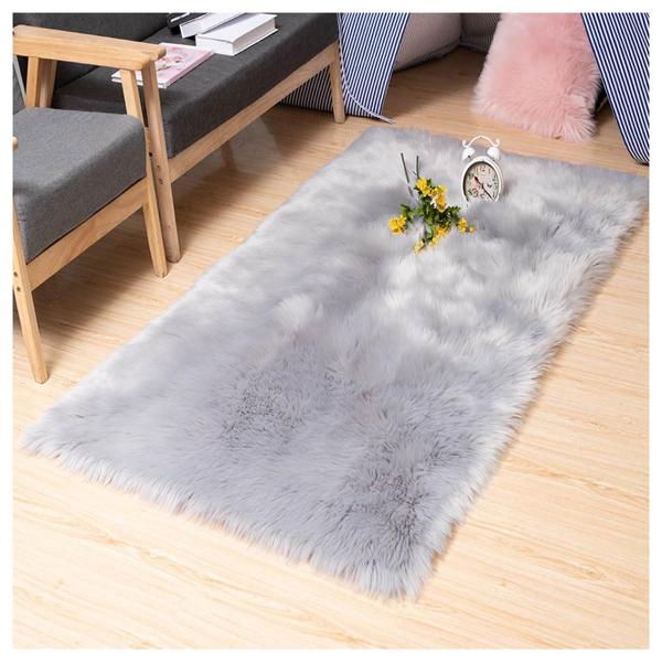 【並行輸入品】 KXCR Soft Bedroom Rug Large Living Room Fl...