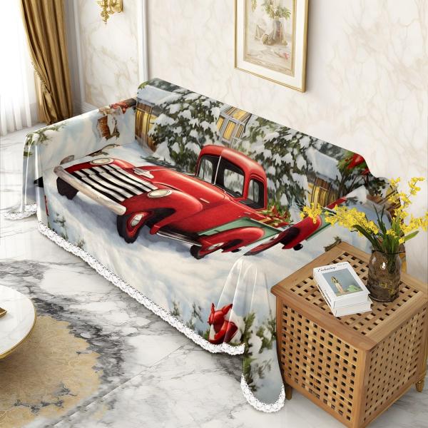【並行輸入品】 MSINMKOK Couch Cover for 3 Cushion Couch C...