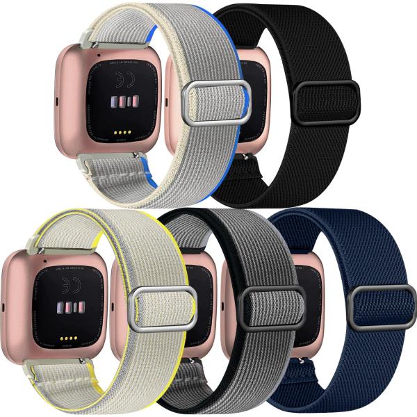 【並行輸入品】Chinber (チンバー) 5本パック バンド Fitbit Versa 2 バンド...