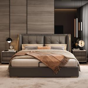 【並行輸入品】 OUDINI Modern and Simple Platform Bed Frame Storage Platform Bed