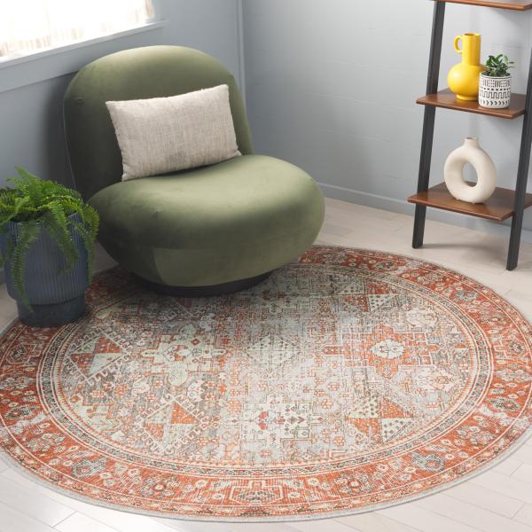 【並行輸入品】 Safavieh Washable Rug Arizona Collection  ...