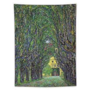 【並行輸入品】 Gustav Klimt Avenue in Schloss Kammer Park Prints Wall Art Poste
