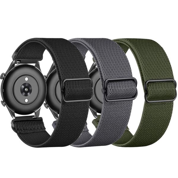 【並行輸入品】TUCOMO 伸縮性ナイロン腕時計バンド 3本パック Amazfit Bip 5/Ba...