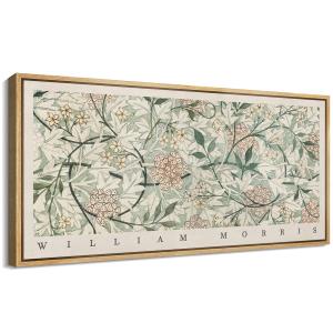 【並行輸入品】MUDECOR 特大フレーム入りキャンバスプリントウォールアート 花柄 ボタニカル 自然 荒野 アンティーク レトロ ファインアー