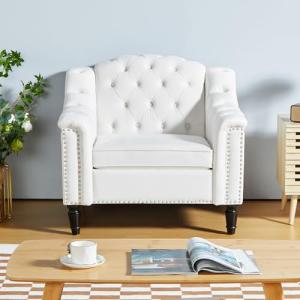 【並行輸入品】LEVNARY ホワイトベルベッ...の詳細画像1
