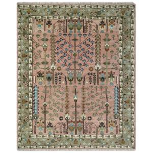 【並行輸入品】 CSILLA HOUSE Hand Knotted Oriental Turkish Oushak Rug 6X9 ft P
