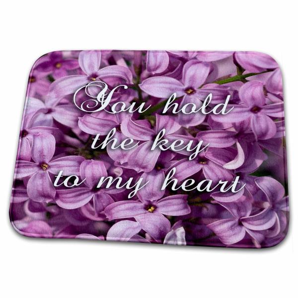 【並行輸入品】 3dRose Bathroom Bath Rug Mat   Purple Lila...