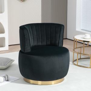 【並行輸入品】ラウンドバレルチェア 回転アクセントチェア 居心地の良い快適なサークルクラブチェア アームチェア モダンソファチェア