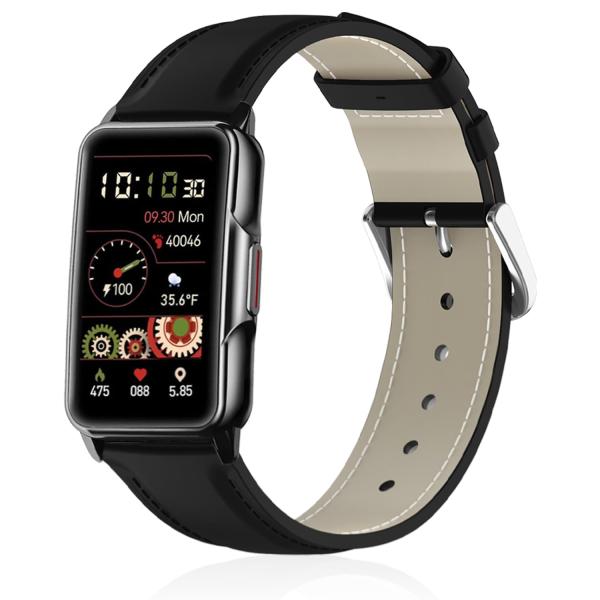 【並行輸入品】Lzwldan レザー腕時計バンド Mindrose H80 1.45インチスマートウ...