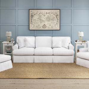 【並行輸入品】 HomeStock Slipcovered Sofa Cushion T Cushion Cover, Removable