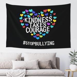 【並行輸入品】 Gukyzz Unity Day Kindness Takes Courage Anti Bullying Orange T