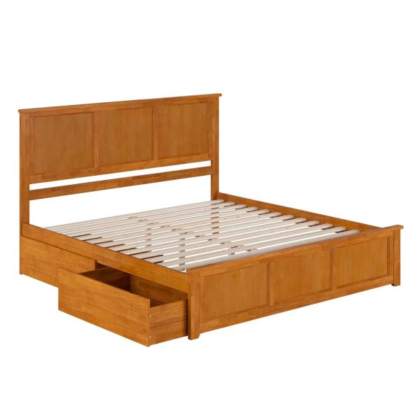 【並行輸入品】 HomeStock Elegant Escape King Solid Wood P...
