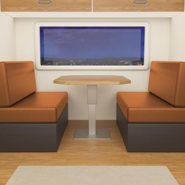 【並行輸入品】 PU Leather RV Dinette Cushion Covers,Water...