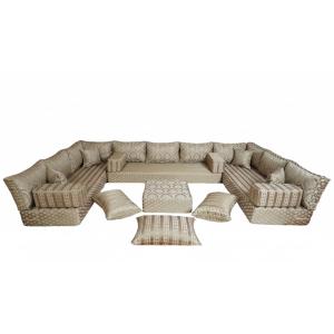 【並行輸入品】 arabicsofa Traditional Arabic Floor Seating Couch Handmade Mor