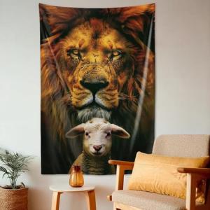 【並行輸入品】QEOPGNE 子羊とライオンタ...の詳細画像1