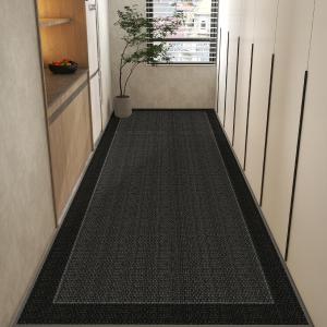 【並行輸入品】 Washable Low Pile Runner Rug Non Shedding Long Hallway Anti Slip