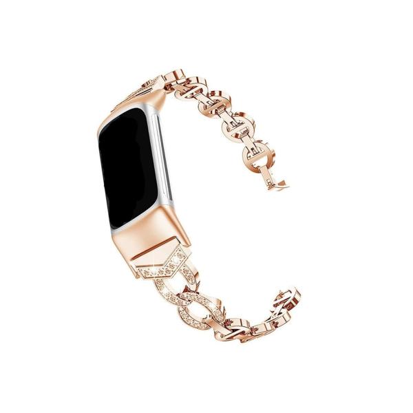 【並行輸入品】 Women Metal Alloy Watch Band Loop For Fitb...