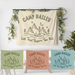 【並行輸入品】 LccSt Camp Bach Tapestry Custom Camp Bachelorette Banner Cam