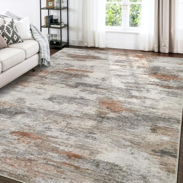 【並行輸入品】 Boraya Area Rugs for Living Room: 8x10 Was...