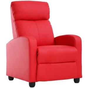 【並行輸入品】Ruesleag リクライニングチェア リクライニングソファ モダンリクライニングチェア フットレスト背もたれ付き 通気性 パッド