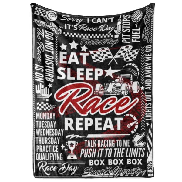 【並行輸入品】カーレースギフト、男性用レーシングブランケット、マスター、インストラクター、レーサー、...