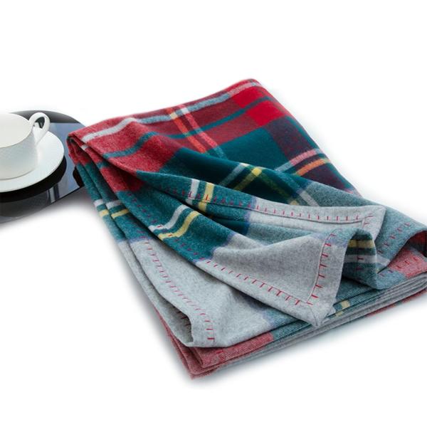 【並行輸入品】Endymion カシミヤ100%アルバウールブランケット、ラージサイズの暖かさ、低刺...