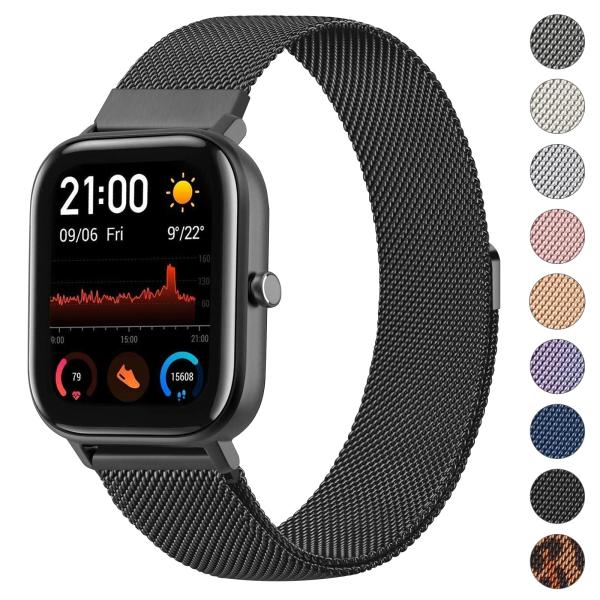 【並行輸入品】Mugust 20mm 腕時計バンド Amazfit Bip 3 Pro/Bip 3/...