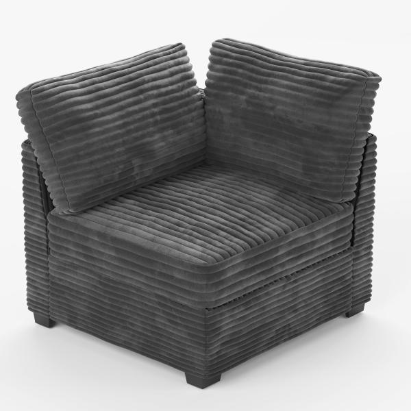 【並行輸入品】 CAODOC Modular Sectional Sofa, Mix and Mat...