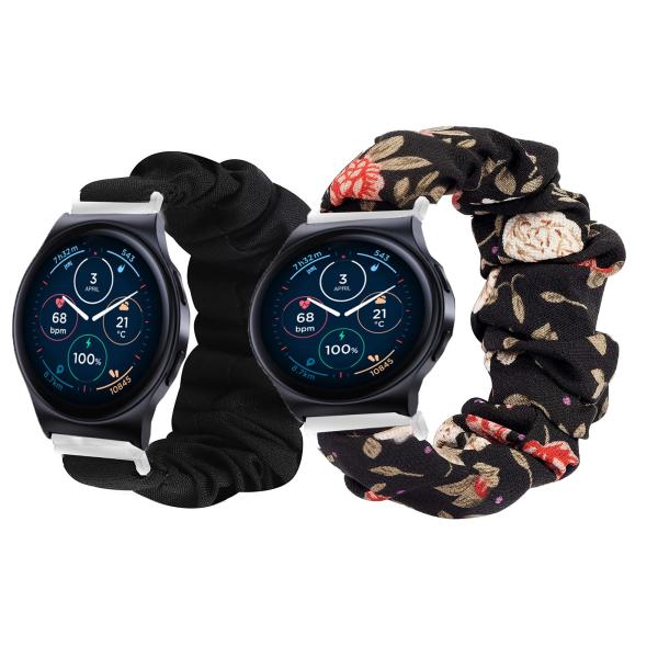 【並行輸入品】Moto Watch 120用バンド、18mm、20mm、22mmの布製伸縮性シュシュ...