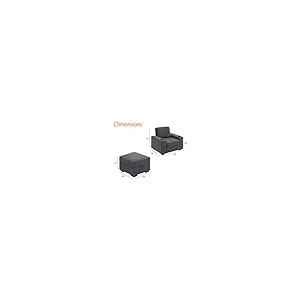 【並行輸入品】VanAcc ソファ、収納オット...の詳細画像5
