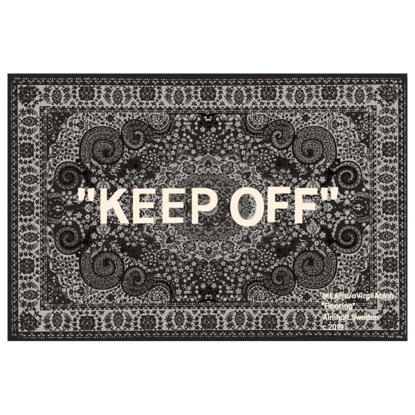 【並行輸入品】 KEEP OFF Rug   Cashew Flower Classic Paisl...