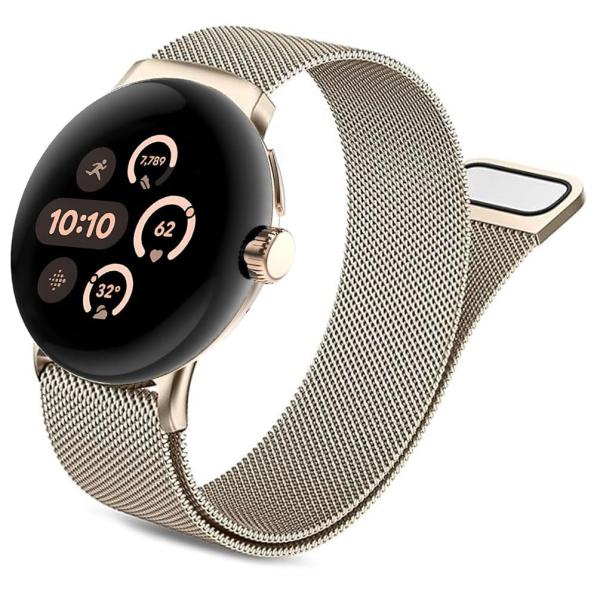 【並行輸入品】YOFUNTLE Google Pixel Watch 3 45mm用バンド ステンレ...