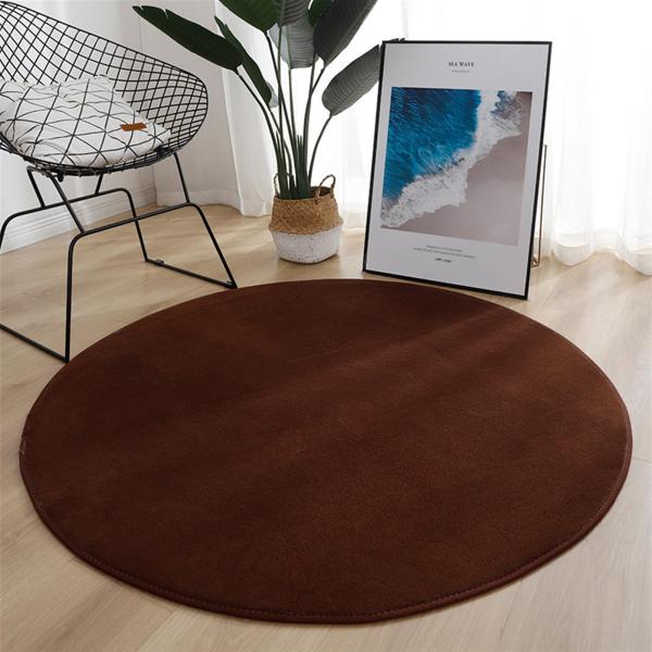【並行輸入品】 Lifup Round Area Rug, Fluffy Plush Shaggy ...