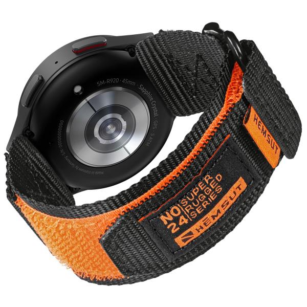 【並行輸入品】[torbollo] ナイロンベルクロ腕時計バンド 20mm 22mm クイックリリー...