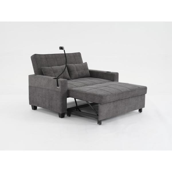 【並行輸入品】 ZIGHTH 64'' Full Size Futon Sleeper Sofa C...