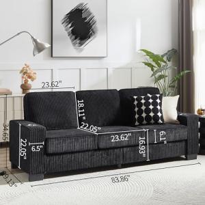 【並行輸入品】84インチのソファソファ、エクス...の詳細画像4