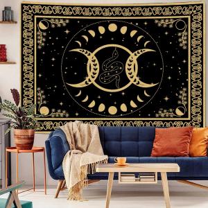 【並行輸入品】F FUN SOUL 干支タペストリー タロットタペストリー 60x40インチ 壁掛け装飾 占いタペストリー 寝室 ホームデコレー