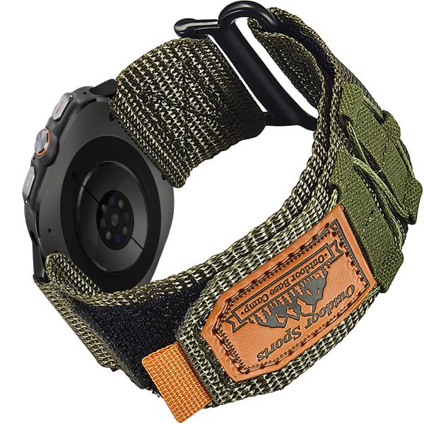【並行輸入品】CooBES ナイロン伸縮ワイドソフトバンド Samsung Galaxy Watch...