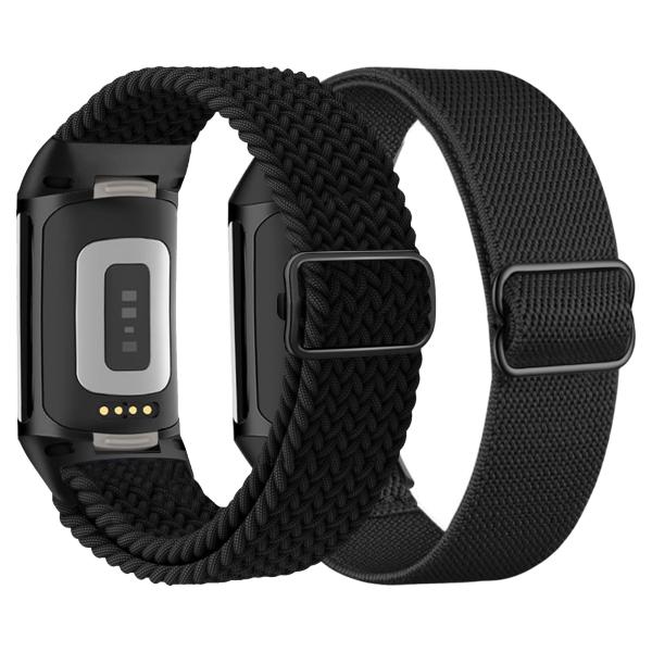【並行輸入品】TUCOMO 編組ストレッチナイロン Fitbit Charge 6バンド/Charg...