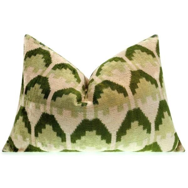 【並行輸入品】 CANVELLO Handmade Velvet Lumbar Pillow 16"...