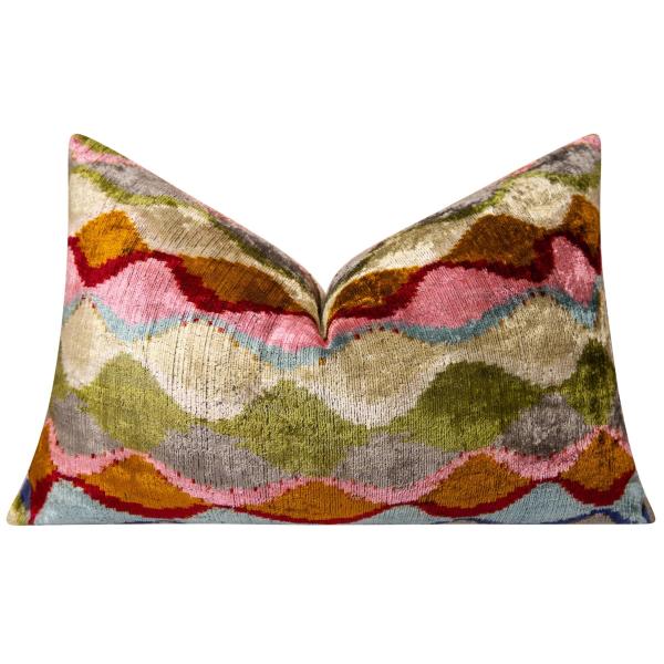 【並行輸入品】Canvello ハンドメイドベルベットスローピロー   16×24インチ   ソフト...