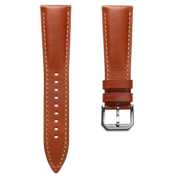 【並行輸入品】[WatchGecko] テンビー クラシック レザー ウォッチストラップ。ワックス加...