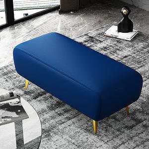 【並行輸入品】 WENWENLEE Premium Faux Leather Bench Seat,Modern End of Bed Benc